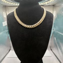 10K SOLID ROSE GOLD MIAMI CUBAN LINK CHAIN 100.90g 