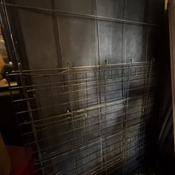 Large Metal Dog Crate 
