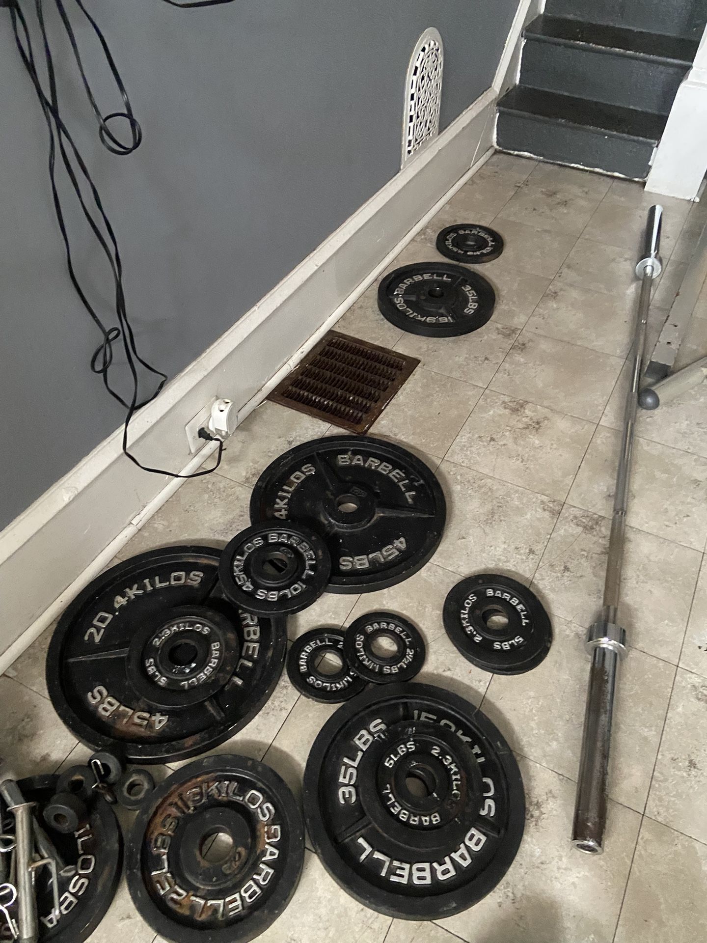 Weights And Bar