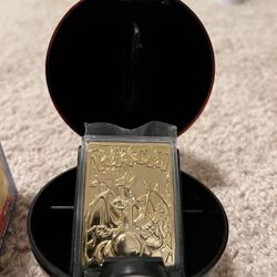 SEALED Gold Charizard Card