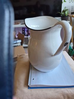 Vintage water pitcher