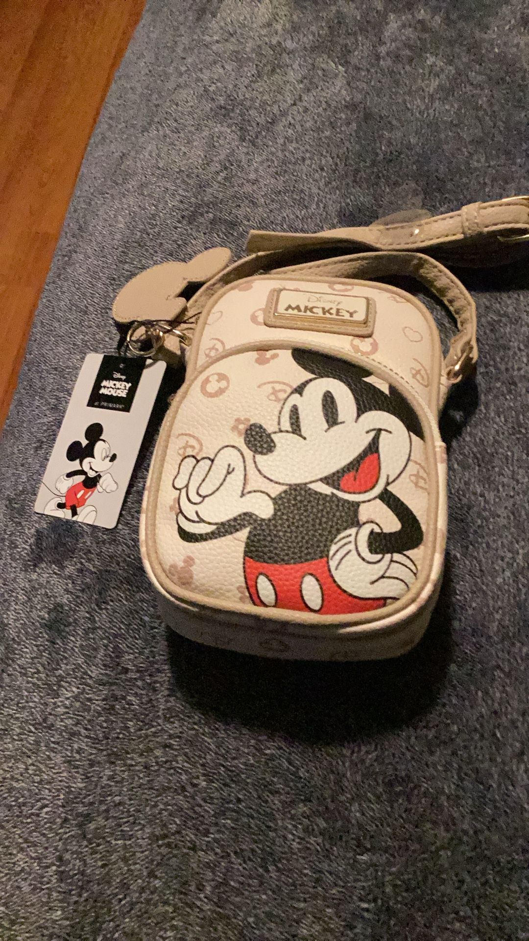 Mickey Mouse Crossbody/Cellphone Bag Primark Disney exclusive New With Tags