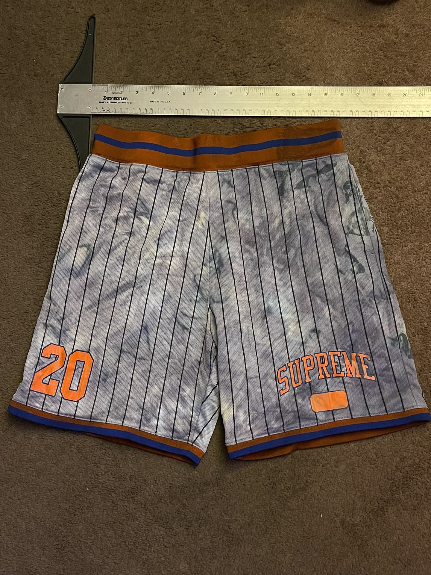 Supreme Dyed Basketball Shorts Sz S
