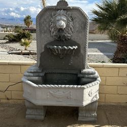 New Fountain Made Out Of Cement Perfect Gift 