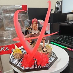 SH Figuarts Zero ONE PIECE SHANKS Extra Battle Figure Haki Bandai "Excellent"