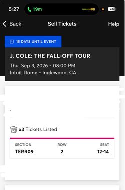 J Cole The Fall Off Tour