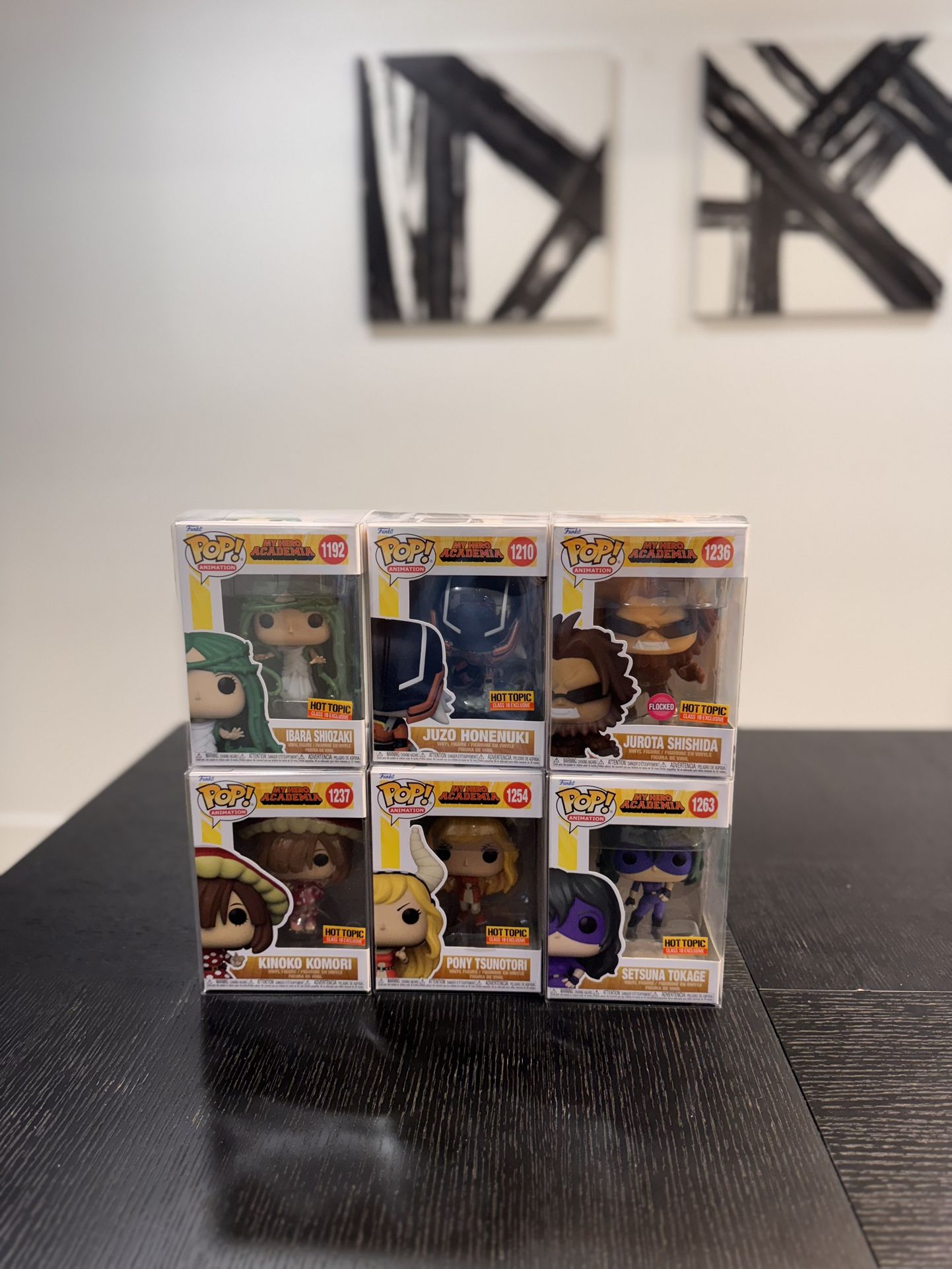 My Hero Funko Pops 1192-1263