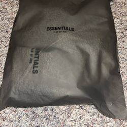 Essentials Dark Oatmeal Hoodie 