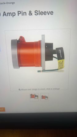 Leviton 60 Amp Receptacle-orange.