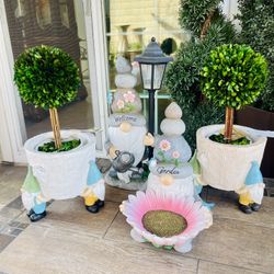 Gnomes Outdoor Decor Set