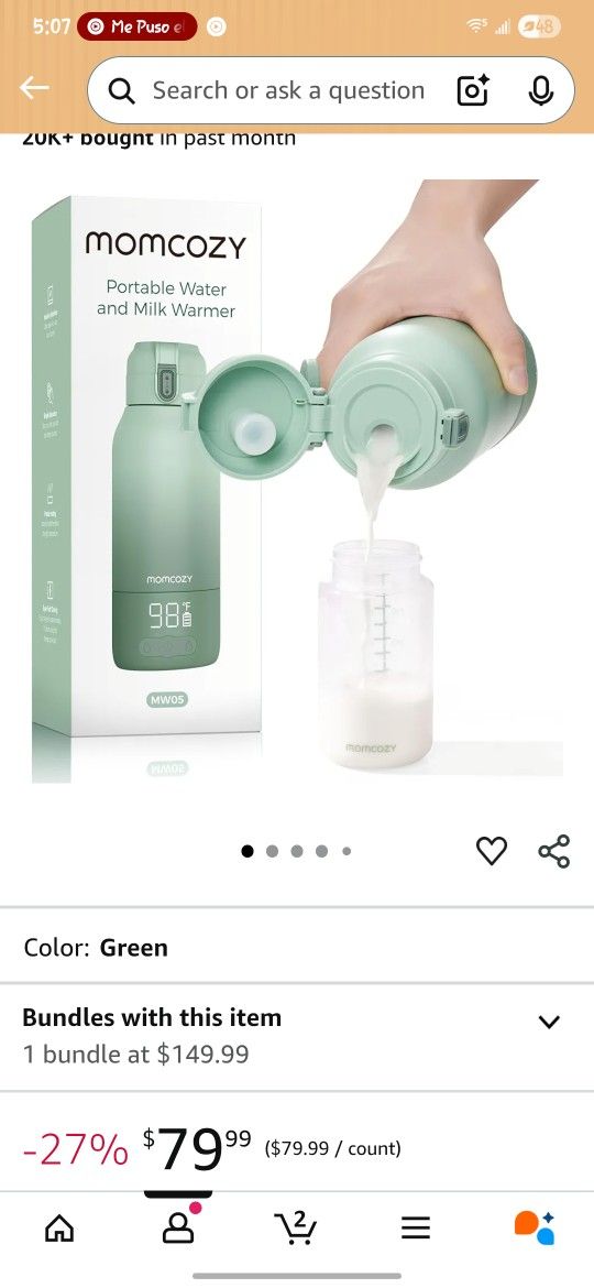 Milk / Water Warmer 