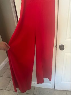 Women's Wide Leg Jumpsuit Size Large