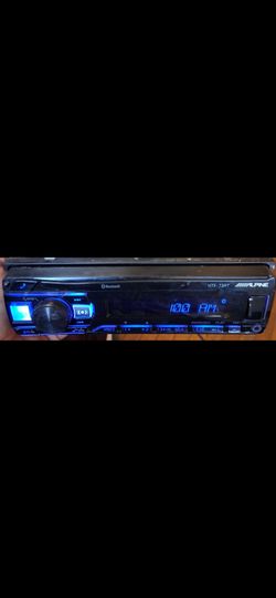 Alpine ute-75bt car radio Bluetooth apps