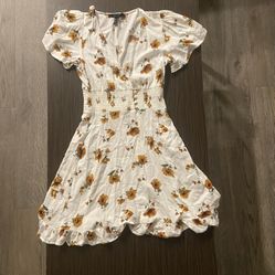 women’s floral mini sundress