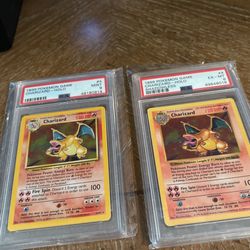 Base Set Charizard Psa 9 Mint And Shadowless Charizard Psa 6 Ex-mt for Sale  in Ronkonkoma, NY - OfferUp