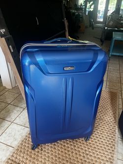 Samsonite Large Hardside Spinner Luggage – Blue – TSA Lock