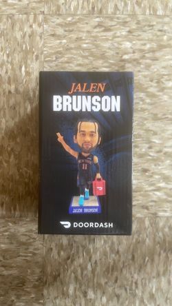 Limited edition Jalen Brunson DoorDash bobble head 25-26 season