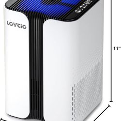 Air Purifiers for Home, HEPA Air Purifier Covers up to 400 sq ft, 24dB Sleep Model, Night Light, 3 Timers