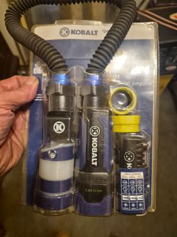 Kobalt rechargeable hypercoil light new $20 firm