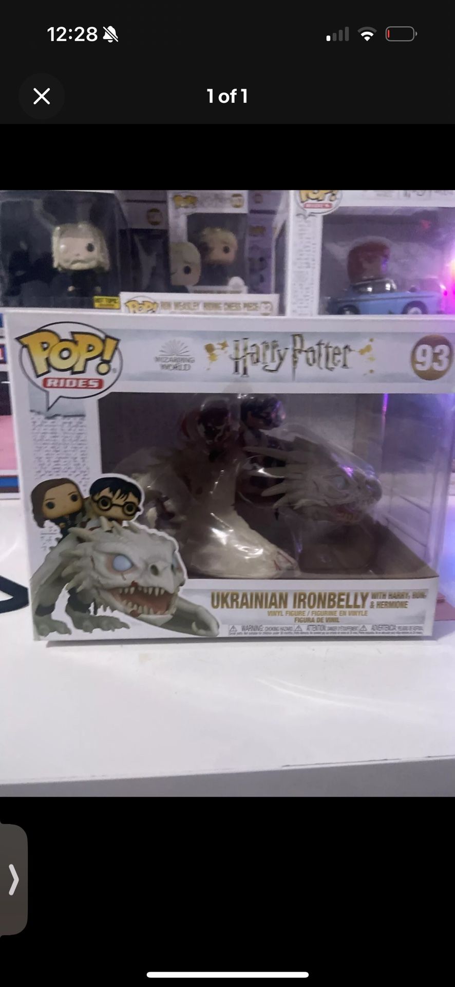 Harry Potter Ukrainian Ironbelly Funko Pop