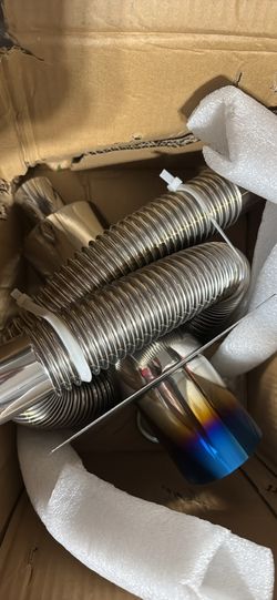 Upgraded Generator Exhaust Extension Kit, Stainless Steel, with Muffler And Insulated Through-Wall Mounting Plate, Exhaust Adapter, Exhaust Pipe, U-bo