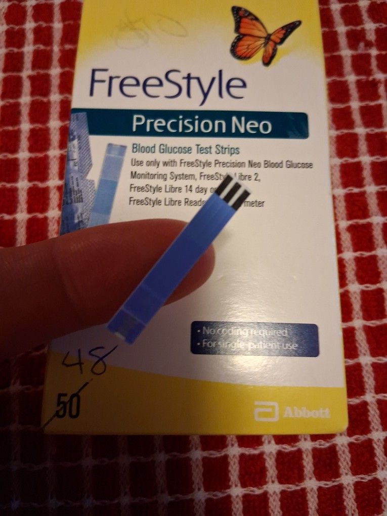 Freestyle Precision Neo blood glucose sugar test strips