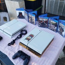 $200! Any 3 Games, 1 Original Controller & Playstation 4 PS4 500GB, $200! Any PS4. OR $400! Both PS4 Combo. Trade are welcome