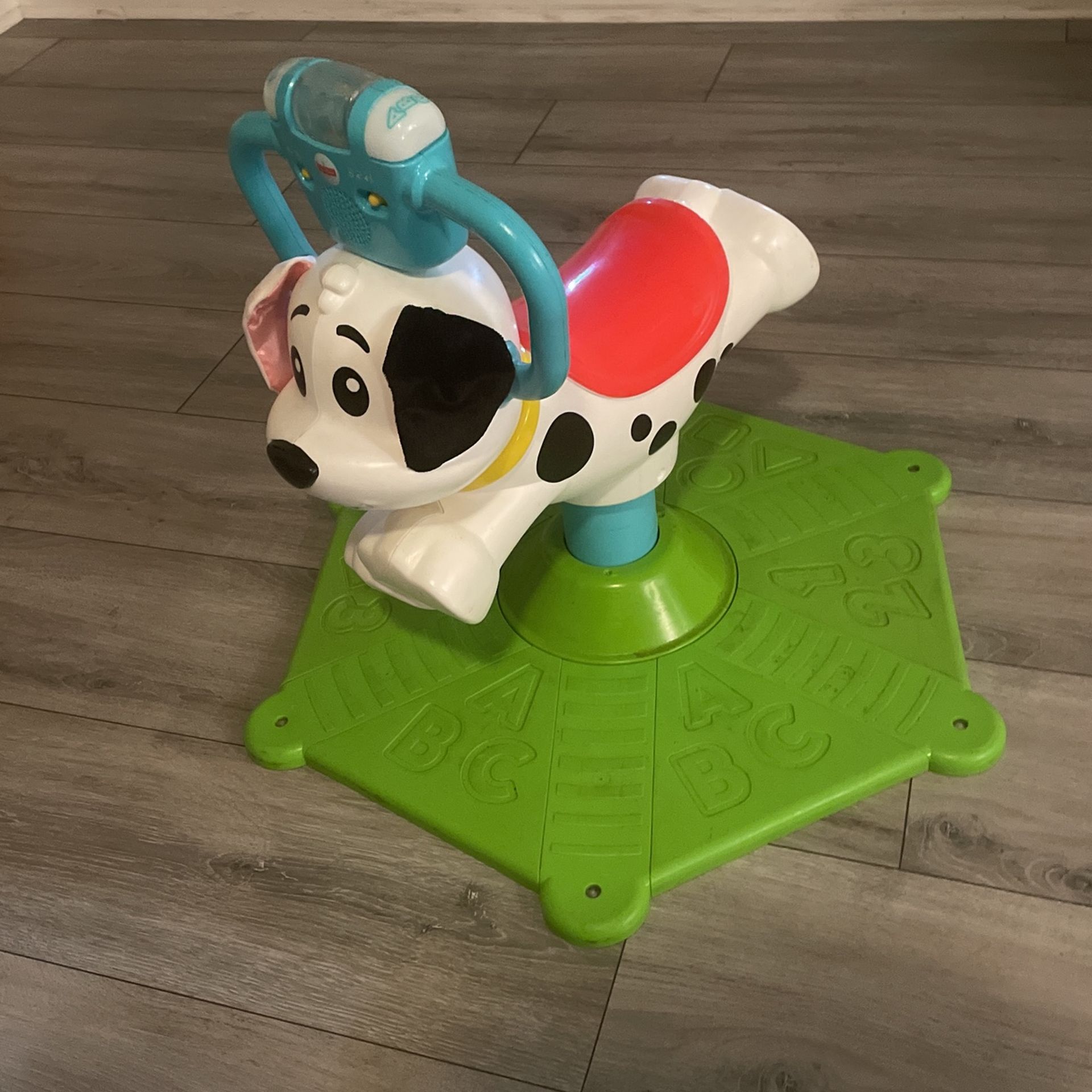 Bouncing Dog With Music And Lights