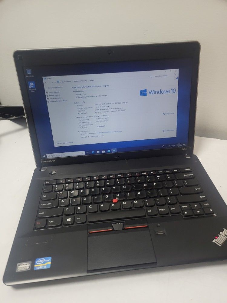 LENOVO THINKPAD E430 WITH CORE i5 AND 12G MEMORY WITH DVD DRIVE (LAP2)