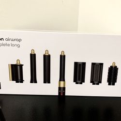 Dyson Airwrap - Complete Long, Onyx Black And Gold