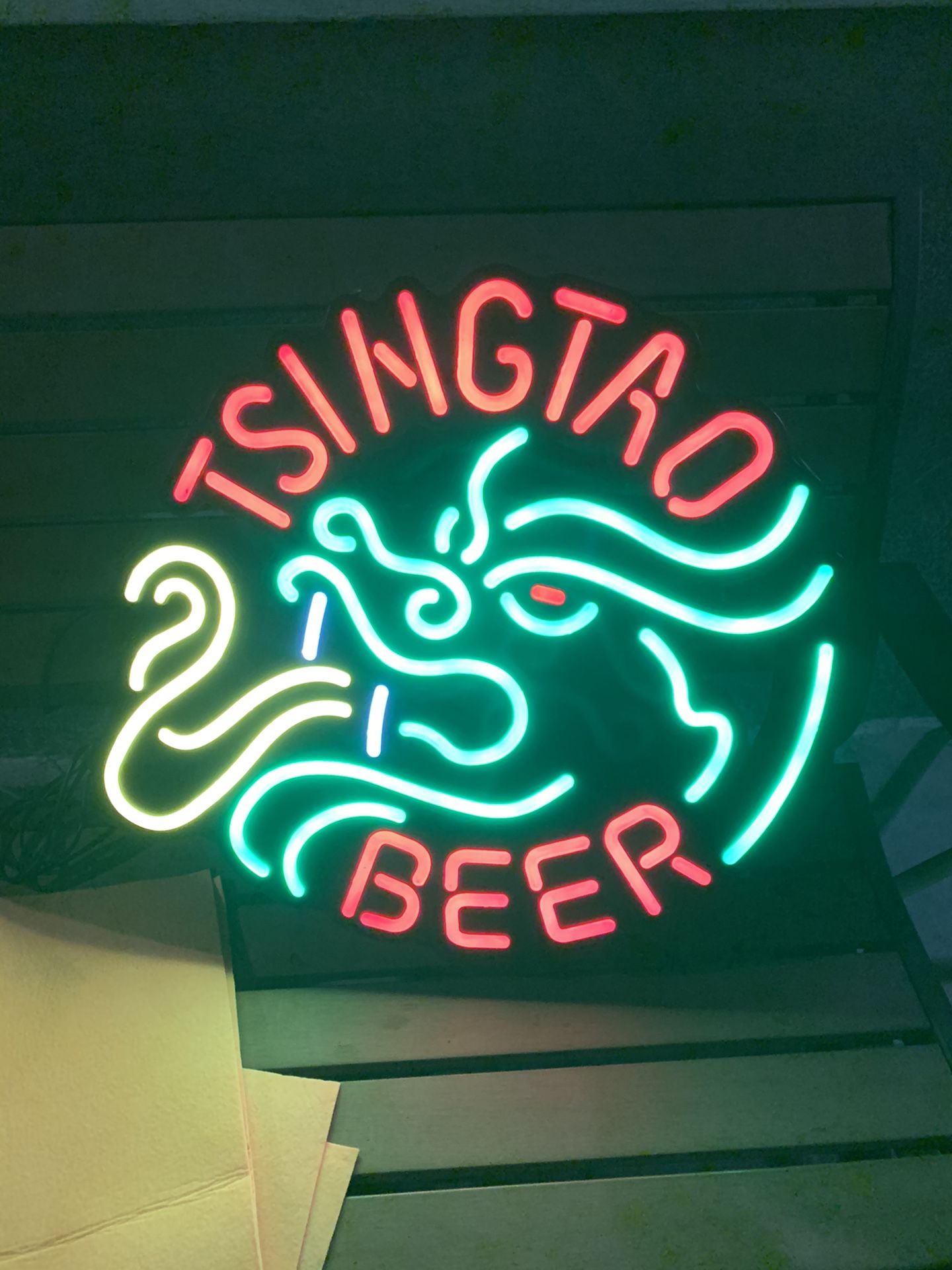 Tsingtao neon sign (new)