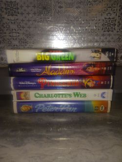 Lot of 5 vhs movies