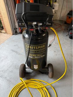 175psi 5.1CFM 25 gallon 3.5HP Oil-Free Air Compressor