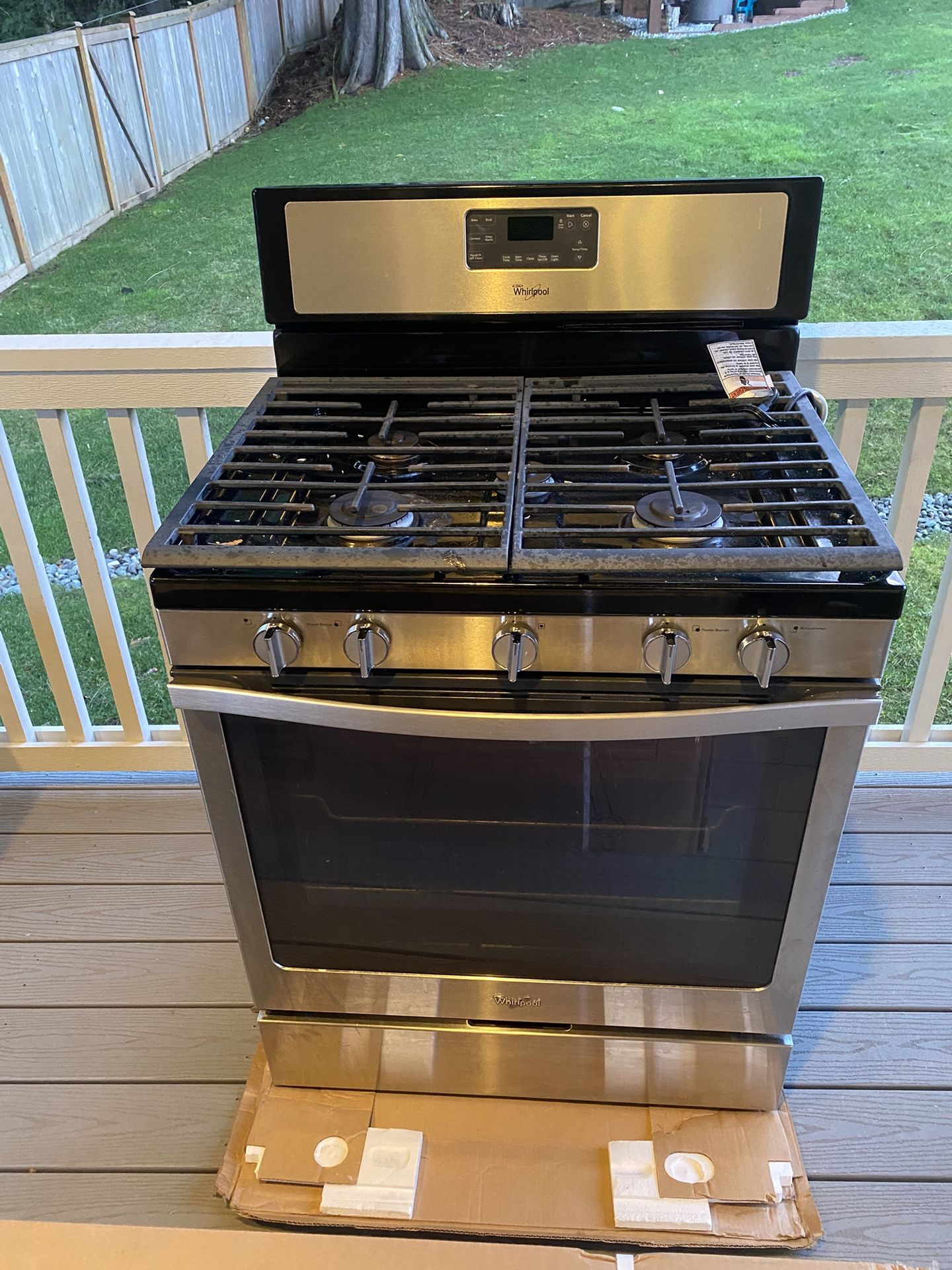 Whirlpool Gas Stove (propane)