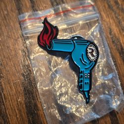 Vintage Blow Dryer Stick Pin