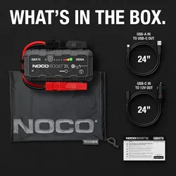 NOCO Boost X GBX75: 2500A UltraSafe Jump Starter – 12V...No deliever