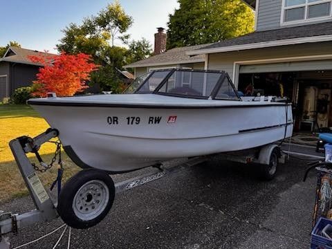 14' Canodale Boat With Trailer