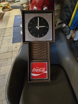 Coke  Clock  Signs  Gas Oil 