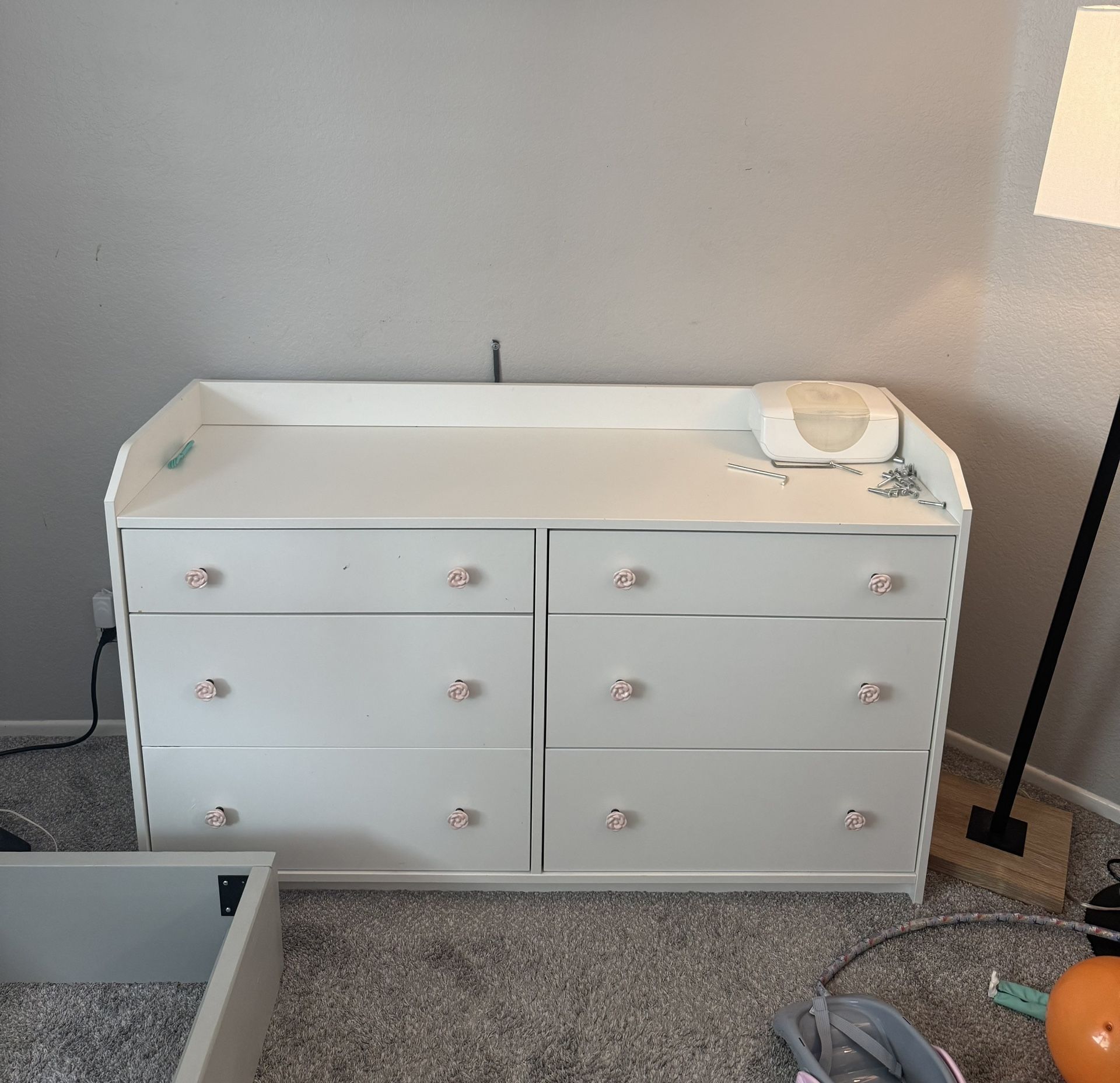 White Dresser
