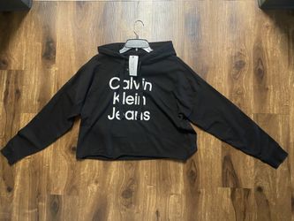 Brand new woman’s Calvin Klein Jeans brand black hoodie up for sale