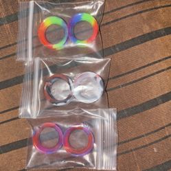 Silicone Tunnels/Guages 5/8 