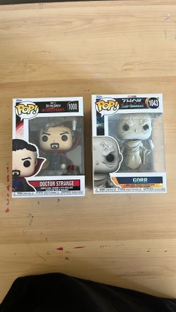 Doctor Strange And Gorr The God Butcher Funko POPs! Marvel Collectibles!