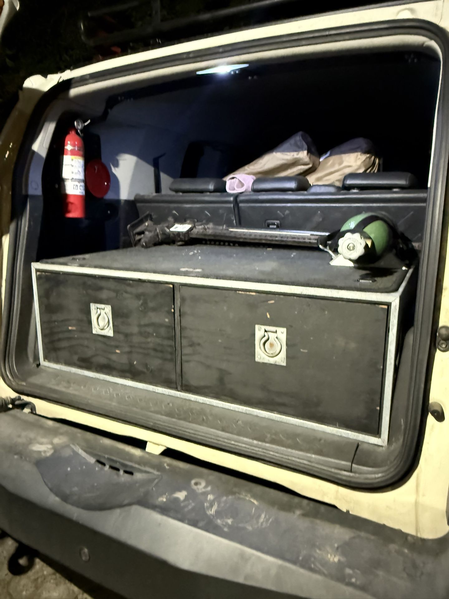 Toyota FJ Cruiser Drawers Trunk Storage