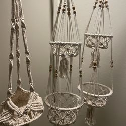  Hanging Woven  Plant Holders