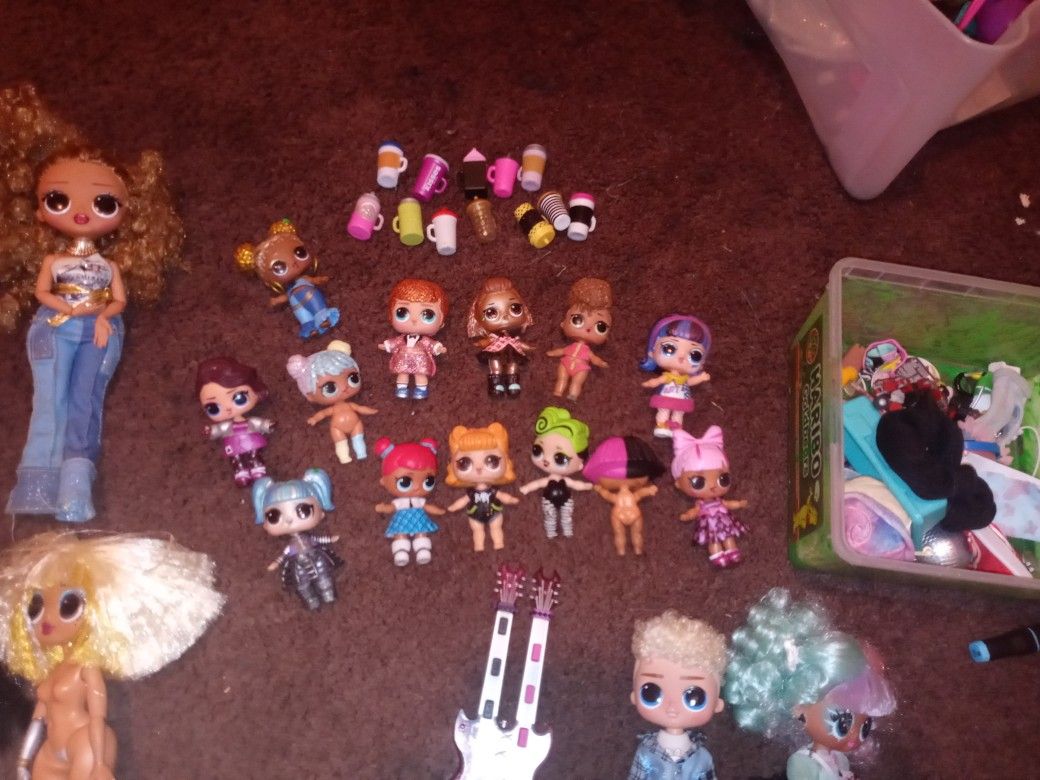 Lol Dolls Big And Mini Dolls