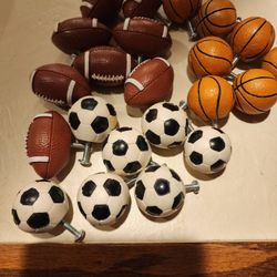 22 Ceramic Sport Dresser Knobs