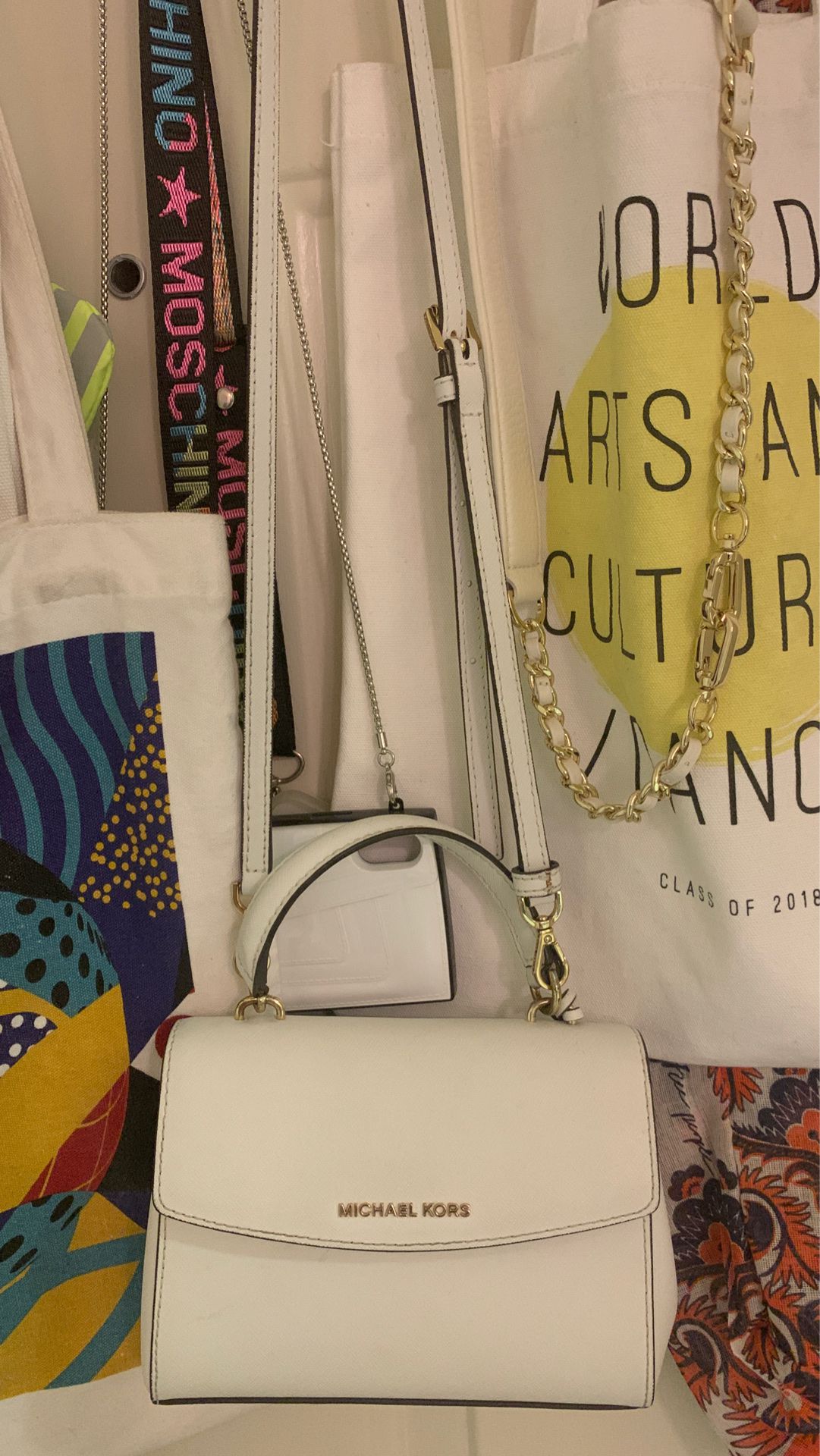 Michael Kors Bag, crossbody bag, white