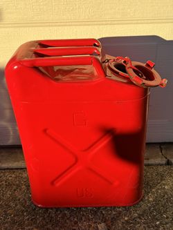 5 Gallon Steel Jerry Gas Can US Military Issue