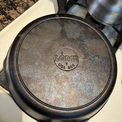 Lodge Cast Iron Skillets- 8 SK And 10 SK