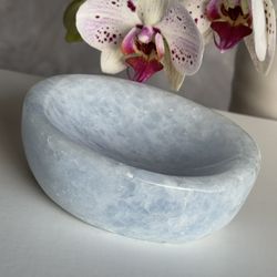 Blue Calcite Bowl